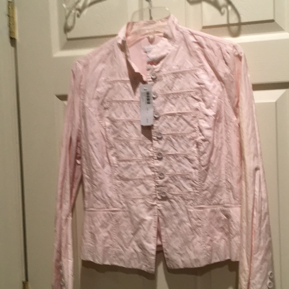Chico’s Kayte Jacket.  Chico size 0 = size 4